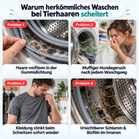 (50% OFF) Waschmaschinen-Reiniger für Tierhaushalte – 24 Tabs