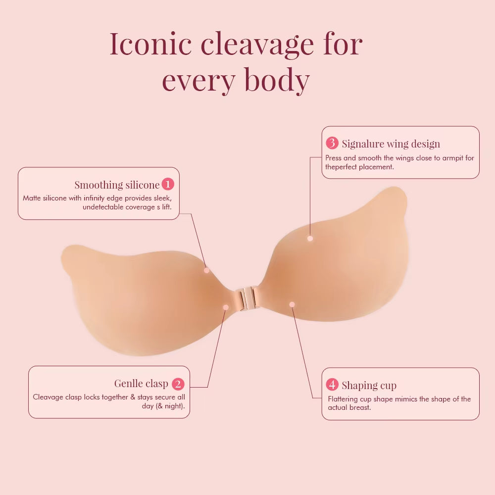 (50% OFF) Invisible Silicone Bra